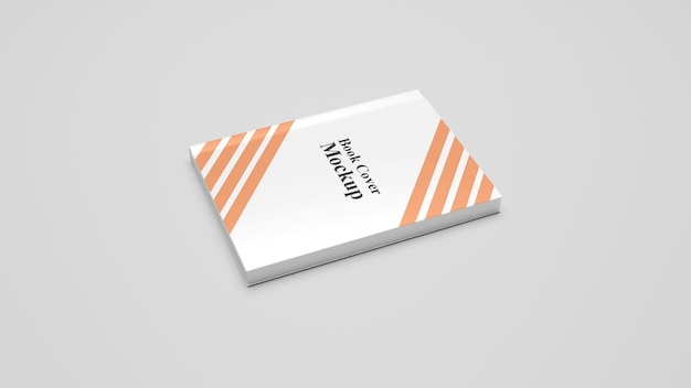 maqueta de portada de libro psd
