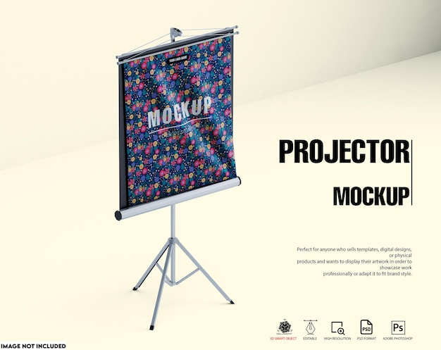 PSD maqueta de proyector