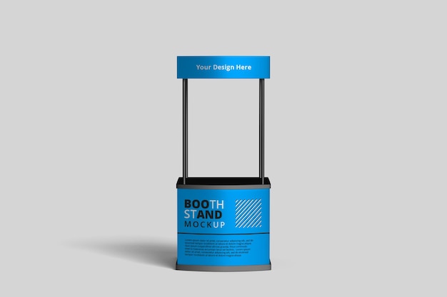 Maqueta de puesto de promoción para empresas