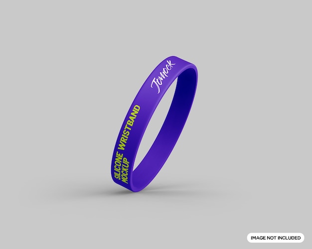 Maqueta de pulsera de silicona