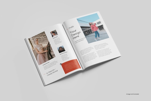 Maqueta de revista A4
