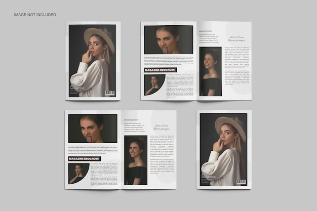Maqueta de revista A4