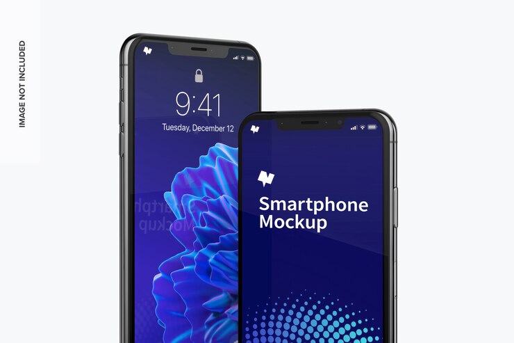 Maqueta de smartphone max