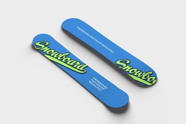 Maqueta de snowboard