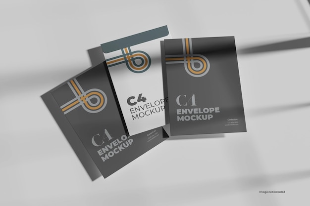 Maqueta de sobre C4