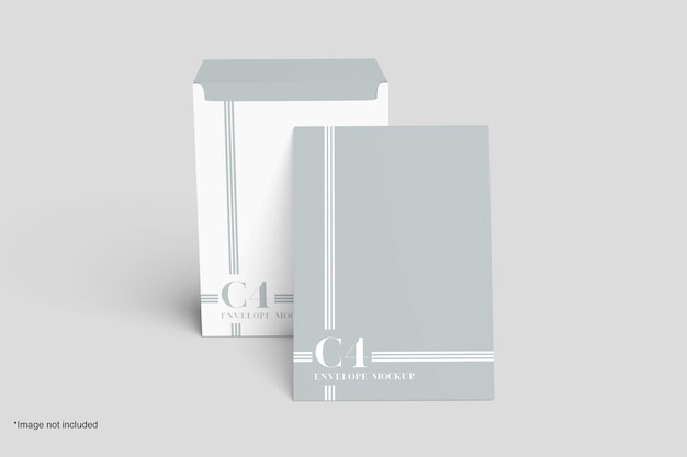 Maqueta de sobre C4