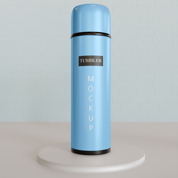 Maqueta de un solo vaso o matraz de vacío