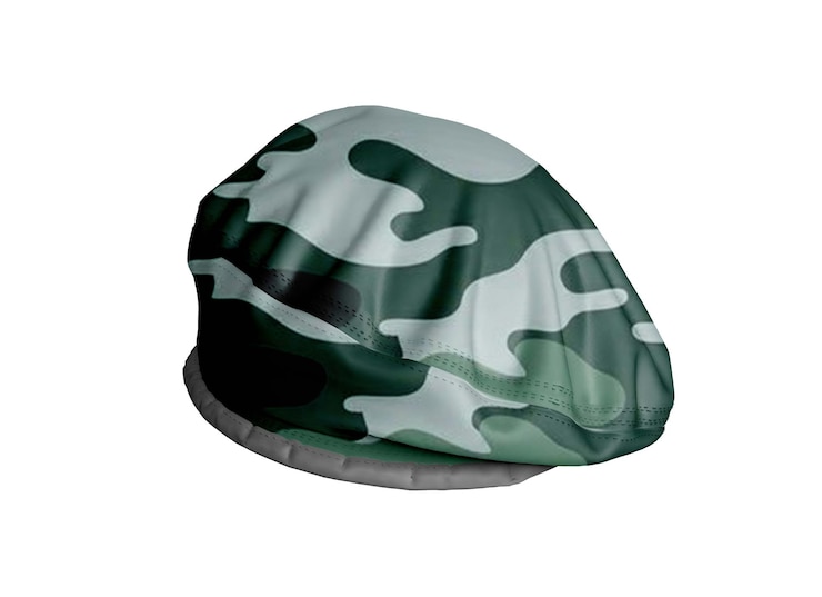 PSD maqueta de sombrero de boina