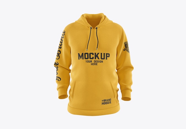 PSD maqueta de sudadera con capucha