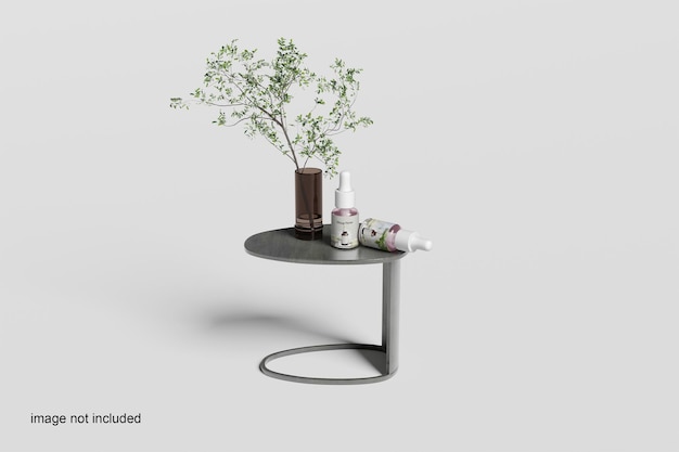 Maqueta de suero
