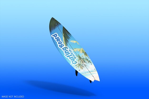 PSD maqueta de tabla de surf