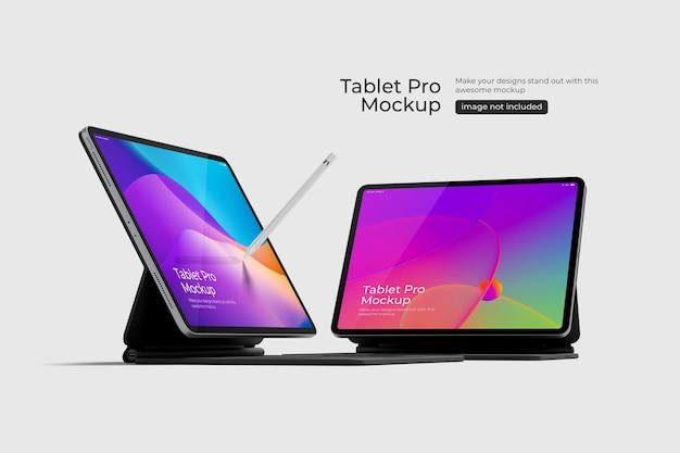 Maqueta de tablet pro psd