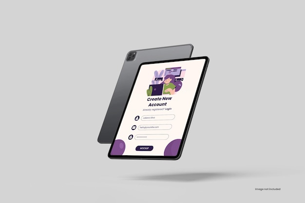 Maqueta de Tablet Pro
