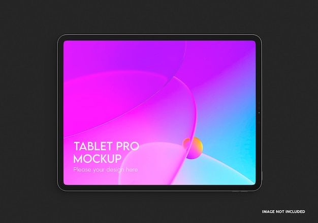 Maqueta de tablet pro