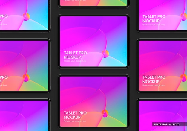 Maqueta de Tablet Pro