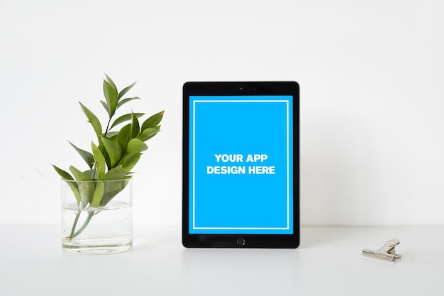PSD maqueta de tableta digital