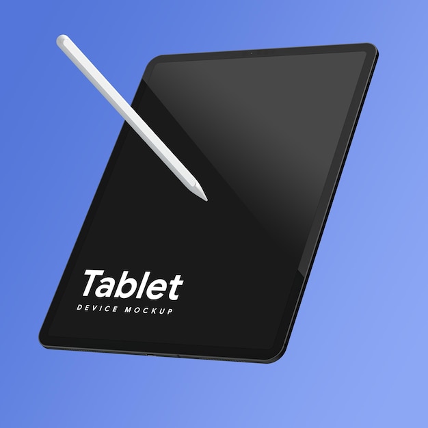 Maqueta de la tableta