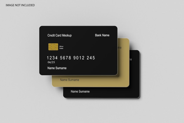 Maqueta de tarjeta de crédito