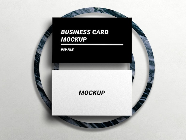 Maqueta de tarjeta de presentación