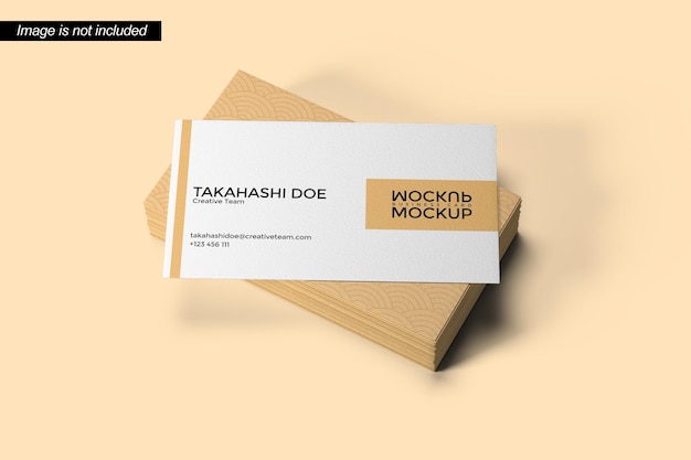 Maqueta de tarjeta de visita e identidad