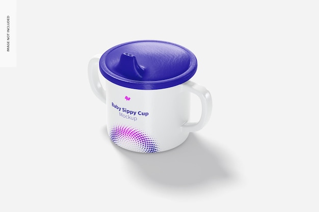 Maqueta de taza para bebés