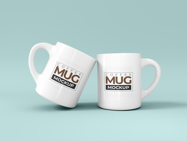 Maqueta de taza de café PSD