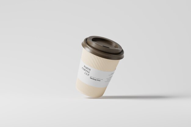 Maqueta de taza de café