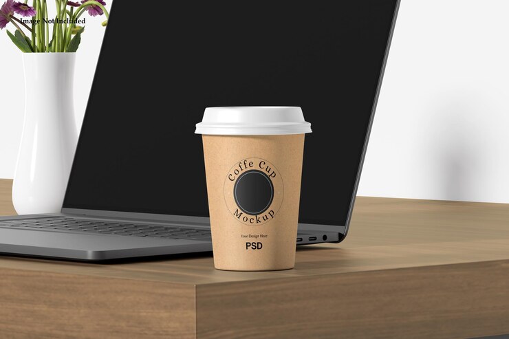 PSD maqueta de taza de café