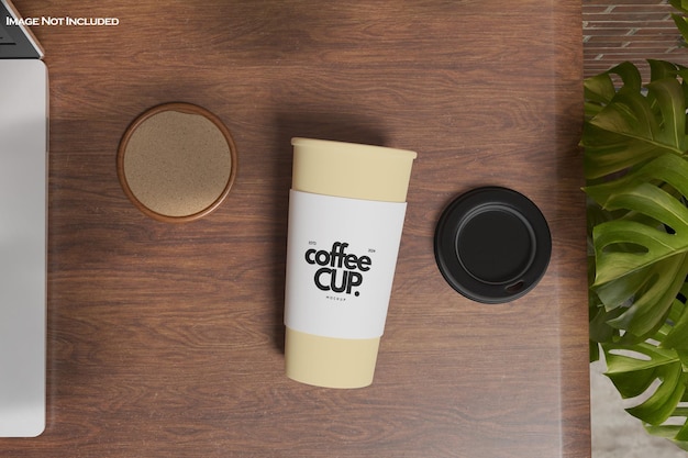Maqueta de taza de café