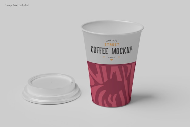 Maqueta de taza de café