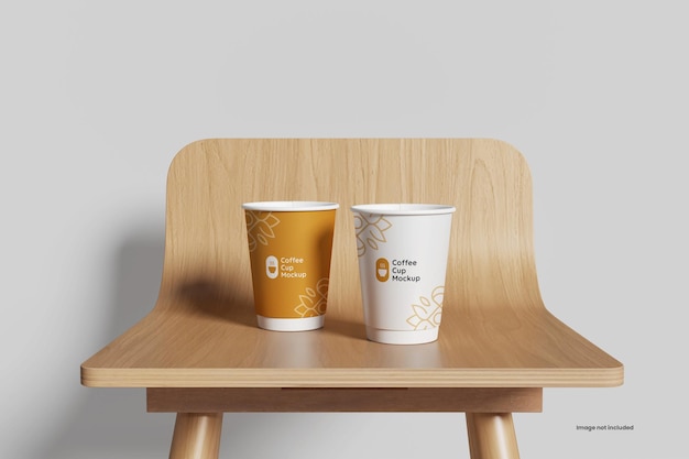 Maqueta de taza de café