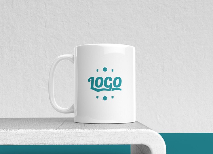 Maqueta de taza de café