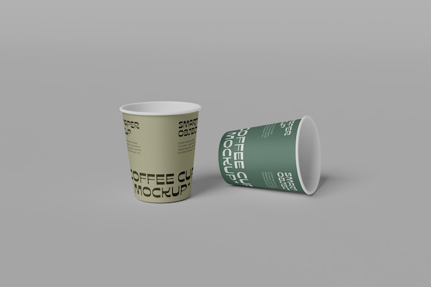 Maqueta de taza de café