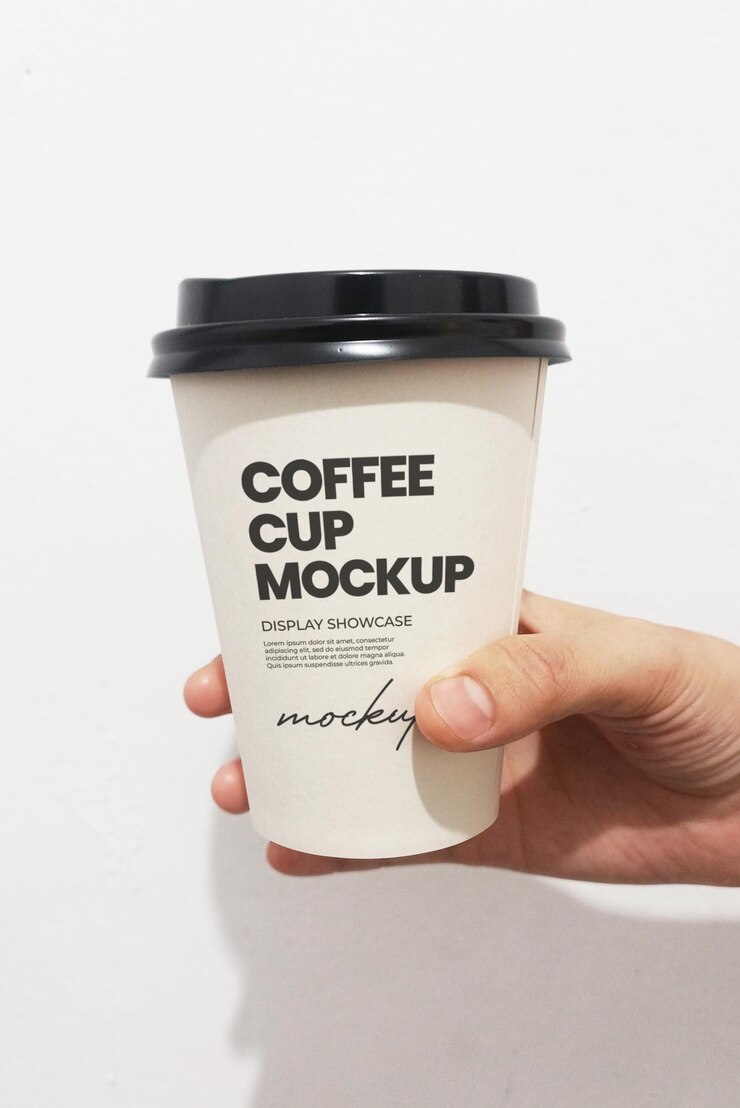 PSD maqueta de taza de café