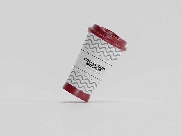 Maqueta de taza de café