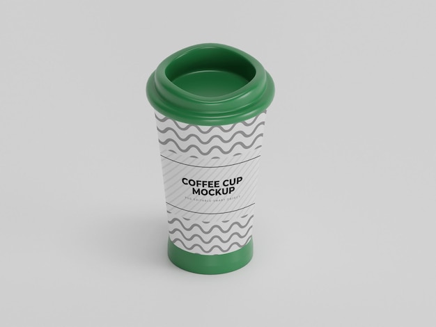 Maqueta de taza de café