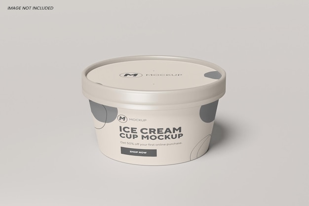 Maqueta de Taza de Helado