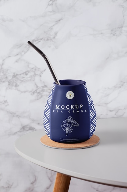 Maqueta de taza de mate
