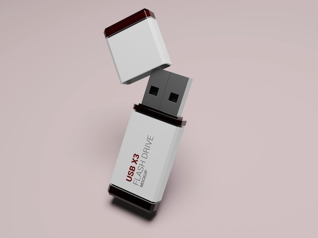 Maqueta de unidad flash usb