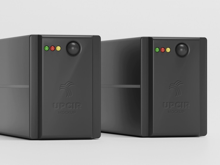 PSD maqueta de ups