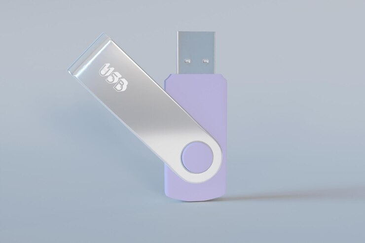 PSD maqueta del usb