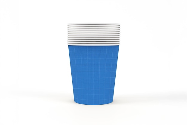 Maqueta de vaso de papel pequeño