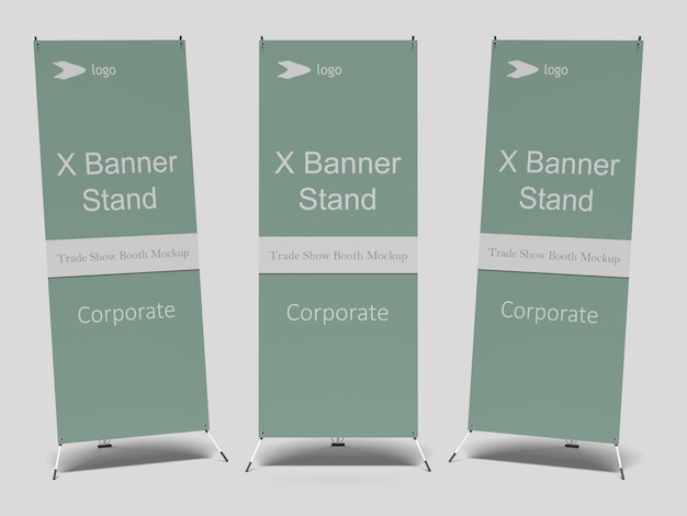 Maqueta de X-Banner