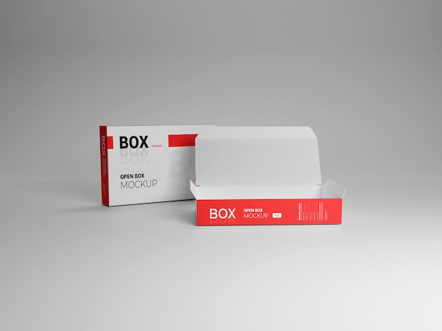 maquetas de embalaje de caja