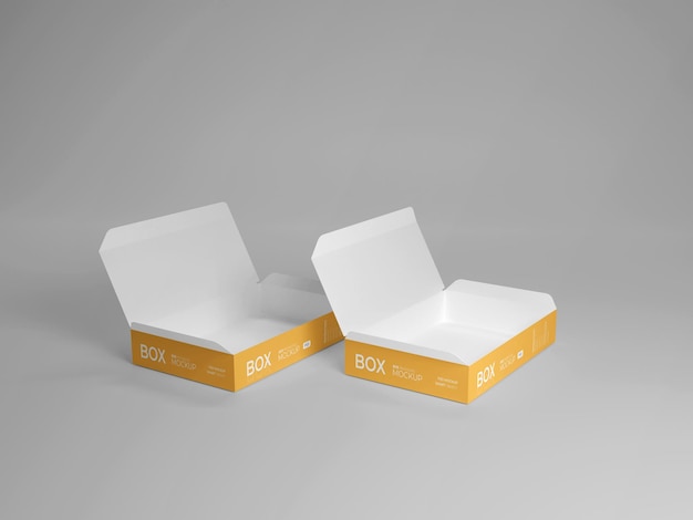maquetas de embalaje de caja