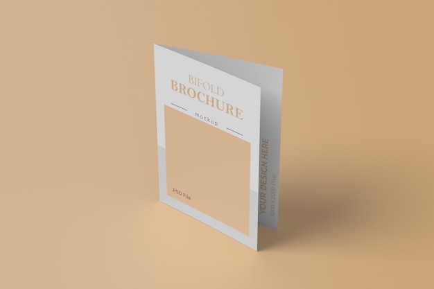 Maquete A4 Bifold