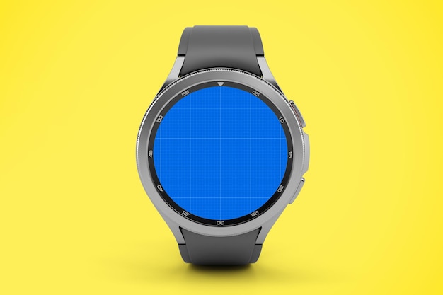 Maquete clássico do smart watch