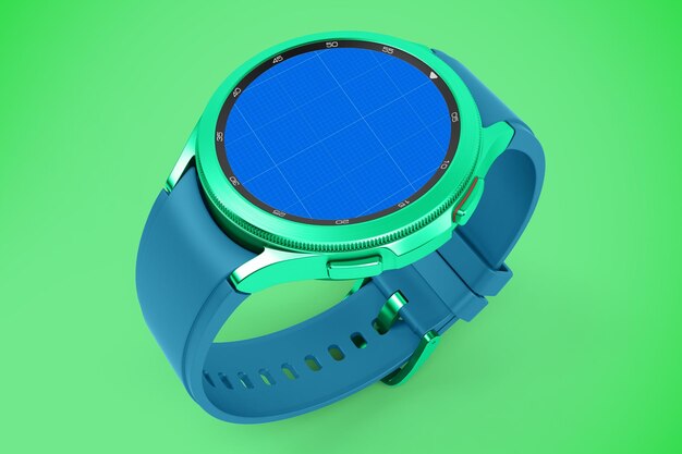 PSD maquete clássico do smart watch