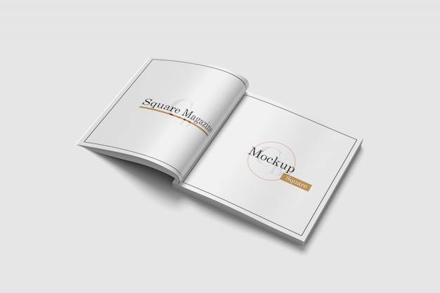 Maquete da revista Square