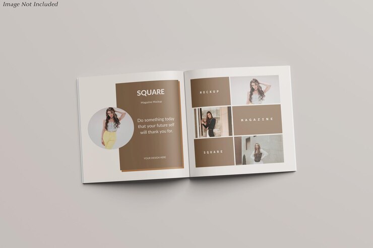 Maquete da revista Square